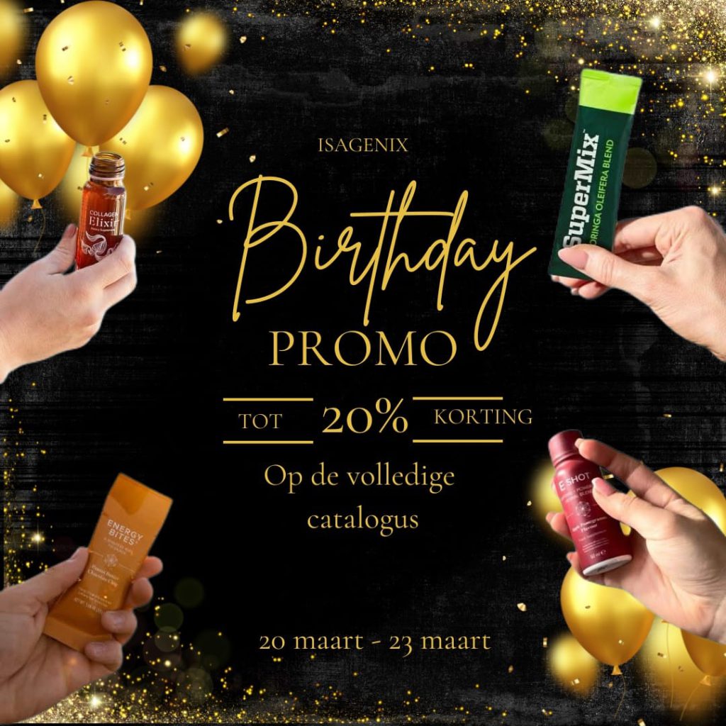 Isagenix Bday promotion 2025